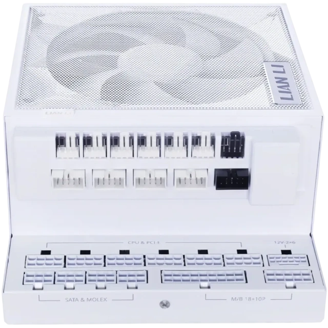 Блок питания Lian Li 1200W EG1200G White (G9P.EG1200G.WH00.RU) 16 Pin (PCIe 5.0 Connector Cable Details) купить! 