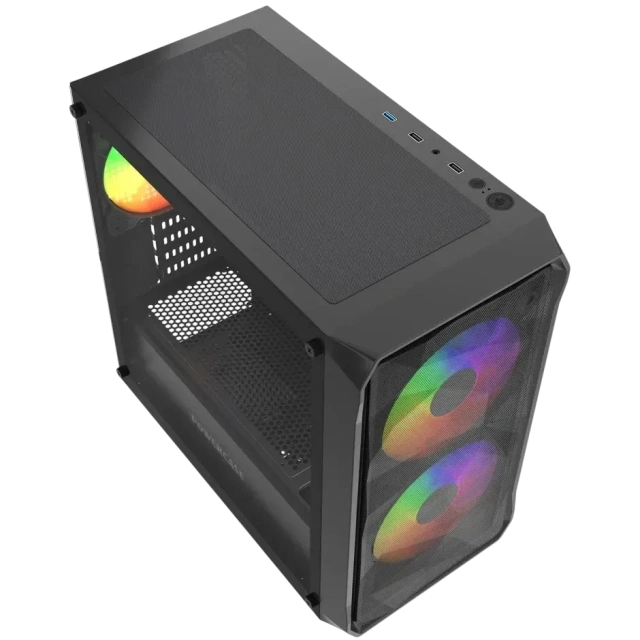 Игровой компьютер 992596 (Ryzen 5 7600X3D 4.1 ГГц/AMD B650/32 ГБ DDR5 6 ГГц/1024 ГБ SSD/RTX 5060 Ti 16 ГБ/Wi-Fi/650W/Powercase Mistral Micro A3B ARGB V2 ARGB Black) - купить по выгодной цене!