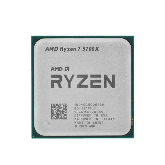 Процессор AMD Ryzen 7 5700X (3.4 ГГц - 4.6 ГГц / AM4 / кол-во ядер