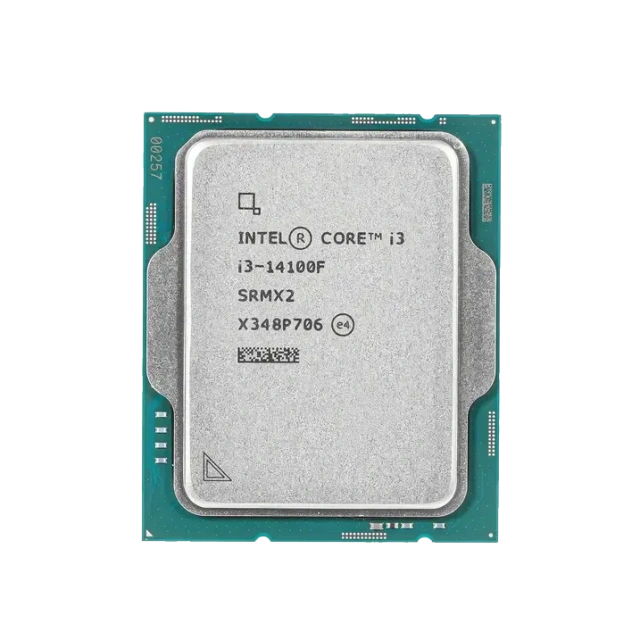 Процессор Intel Core i3-14100F (3.5 ГГц - 4.7 ГГц / LGA1700 / кол-во ядер: 4  / TDP 110 Вт), OEM купить! 