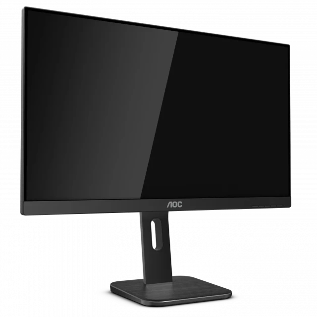 Монитор 23.8'' AOC 24P1 [16:9] 1920х1080(FHD) IPS, nonGLARE, 250cd/m2, H178°/V178°, 1000:1, 50M:1, 16.7M, 5ms, VGA, DVI, HDMI, DP, USB-Hub, Height adj, Pivot, Tilt, Swivel, Speakers, Audio out, 3Y, Grey