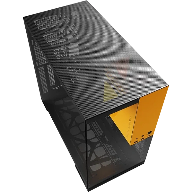 Компьютерный корпус Geometric Future Model 5 ARGB Black Yellow with fans (1AM5WKBY01100) купить! 