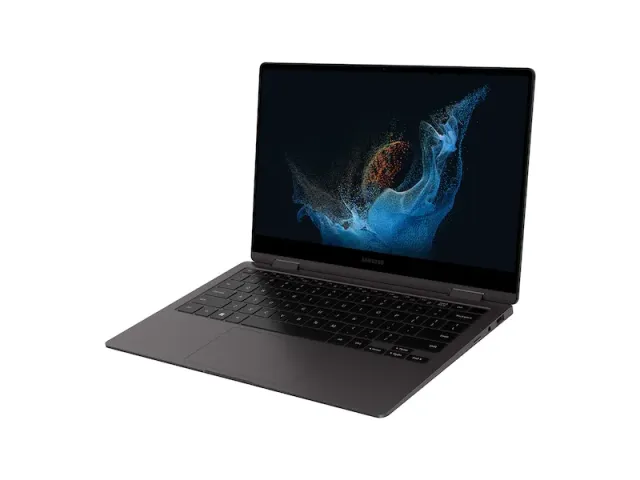 Ноутбук Samsung Galaxy Book2 360 (Core i7-1255U/13.3" FHD AMOLED Touch/16Gb/512Gb SSD/Win 11 Home) Graphite - фото