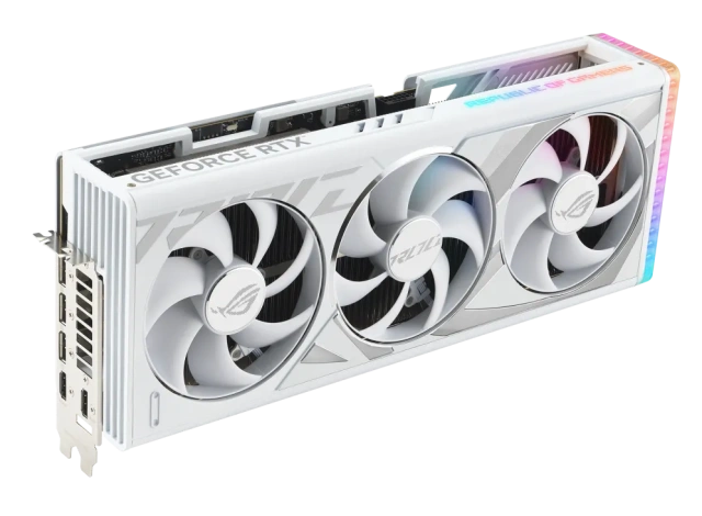 Видеокарта ASUS GeForce RTX 4080 ROG STRIX GAMING OC White 16GB (ROG-STRIX-RTX4080-O16G-WHITE), Retail купить! 