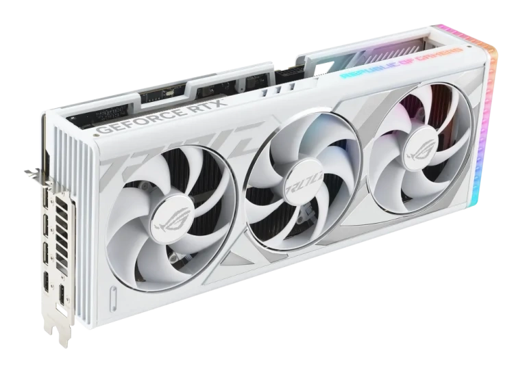 Видеокарта ASUS GeForce RTX 4080 ROG STRIX GAMING OC White 16GB (ROG-STRIX-RTX4080-O16G-WHITE), Retail купить! 
