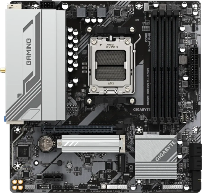 Материнская плата Gigabyte B650M GAMING PLUS WIFI купить! 