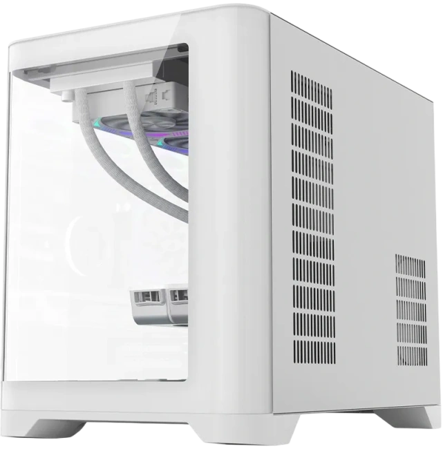 Компьютерный корпус 1STPLAYER UVIEW UV6 White (UV6-WH) купить! 