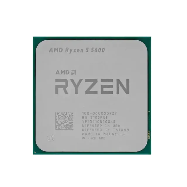 Процессор AMD Ryzen 5 5600 (3.5 ГГц - 4.4 ГГц / AM4 / кол-во ядер: 6  / TDP 65 Вт), OEM купить! 