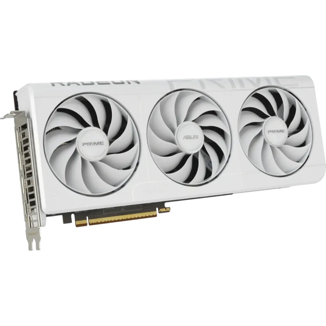 Видеокарта ASUS Radeon RX 9070 XT 16GB PRIME OC WHITE  (PRIME-RX9070XT-O16G-WHITE)  (90YV0L75-M0NA00) купить! 
