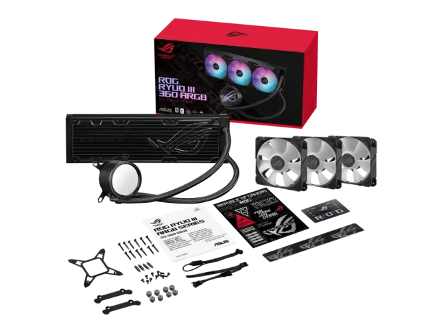 Система водяного охлаждения ASUS ROG RYUO III 360 ARGB 90RC00I1-M0UAY0 купить! 