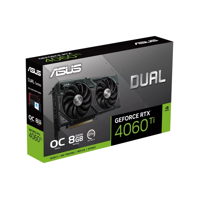 Видеокарта ASUS GeForce RTX 4060 Ti Dual OC Edition (DUAL-RTX4060TI-O8G), Retail купить! 