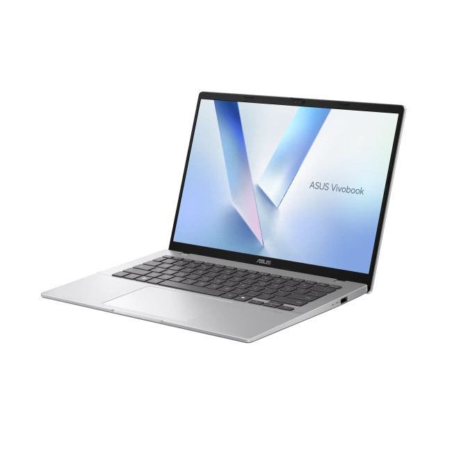 Ноутбук Asus VivoBook 14 X1407QA-BS56 (Snapdragon X X126100/14" WUXGA/16Gb/512Gb SSD/Adreno GPU/Win 11 H) Silver - фото