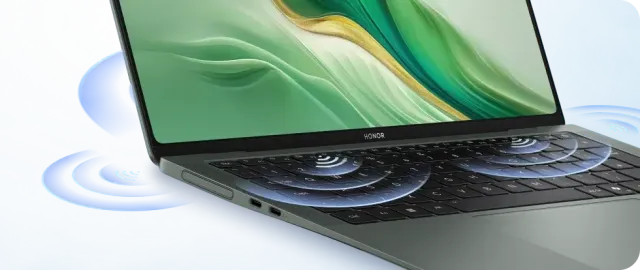 Ноутбук HONOR MagicBook Art 14 2024 MRA-5211 (Core Ultra 5 125H/14.6"/3120x2080/32GB/4 Тб SSD/Arc/Win 11Pro) 5301AKRU Green - фото