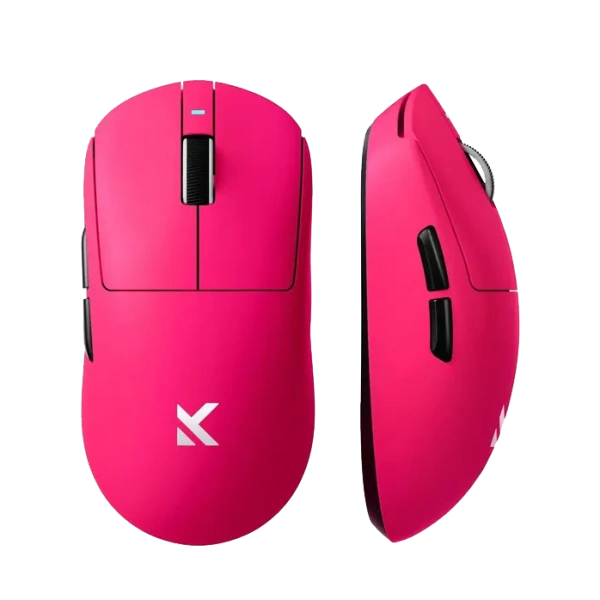 Мышь беспроводная mchose A7 PRO, радиоканал/bluetooth, 8KHz, розовая