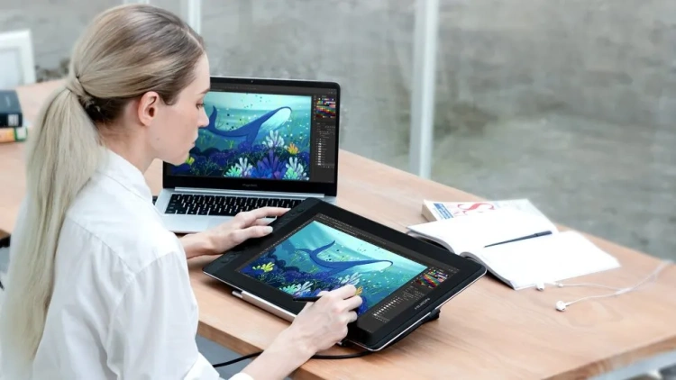 Графический планшет Huion Kamvas Pro 16 (2.5K) - фото