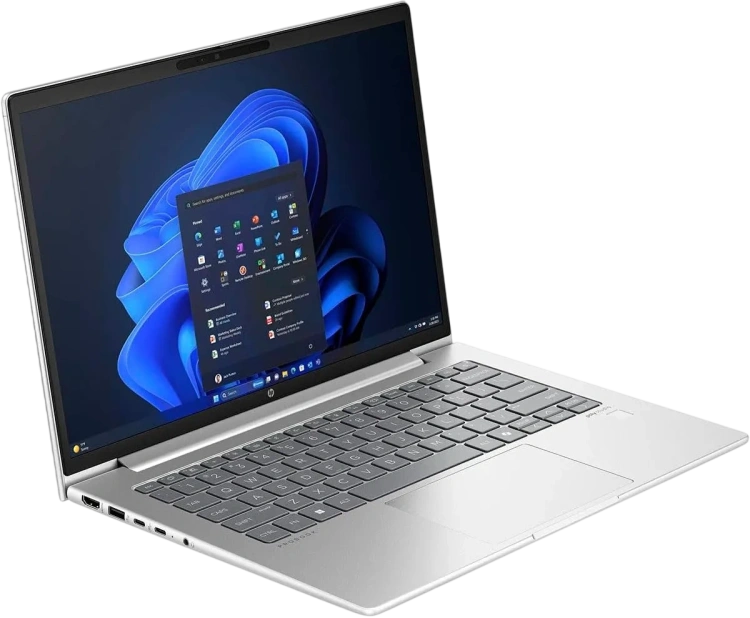 Ноутбук HP ProBook 445 G11 (AMD Ryzen 5 7535U/14" FHD/16Gb/512Gb SSD/Win 11 Pro) Silver - фото