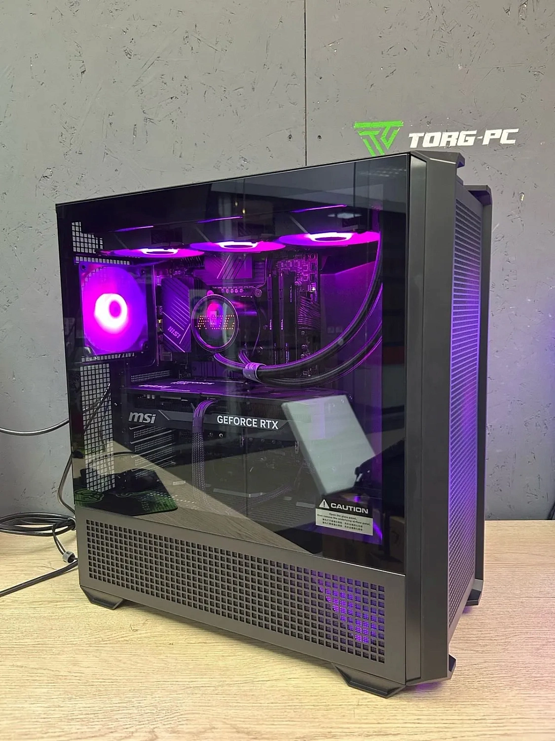 Игровой компьютер 989697 (Ryzen 9 9950X3D 4,3 ГГц/AMD B850/32 ГБ DDR5 6 ГГц/2048 ГБ SSD/RTX 5070 TI 16 ГБ/Wi-Fi/1000W/Cougar Duoface Pro RGB Black)