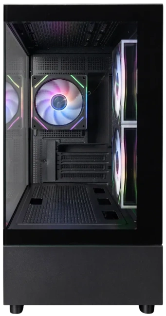 Компьютерный корпус 1STPLAYER MIKU Mi5 ARGB Black (Mi5-BK-2FC7R-1FC7) купить! 