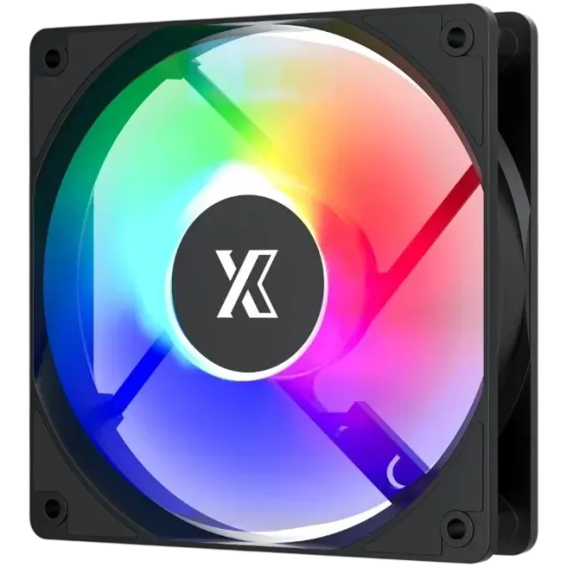 Вентилятор для корпуса XASTRA FC120B FRGB Black (FC120-1BF-SBP-GL) купить! 