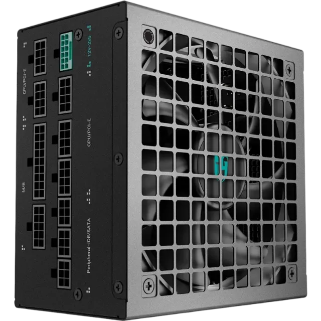 Блок питания Deepcool 1000W GAMERSTORM Black PN1000M 16 Pin (PCIe 5.0 Connector Cable Details) купить! 