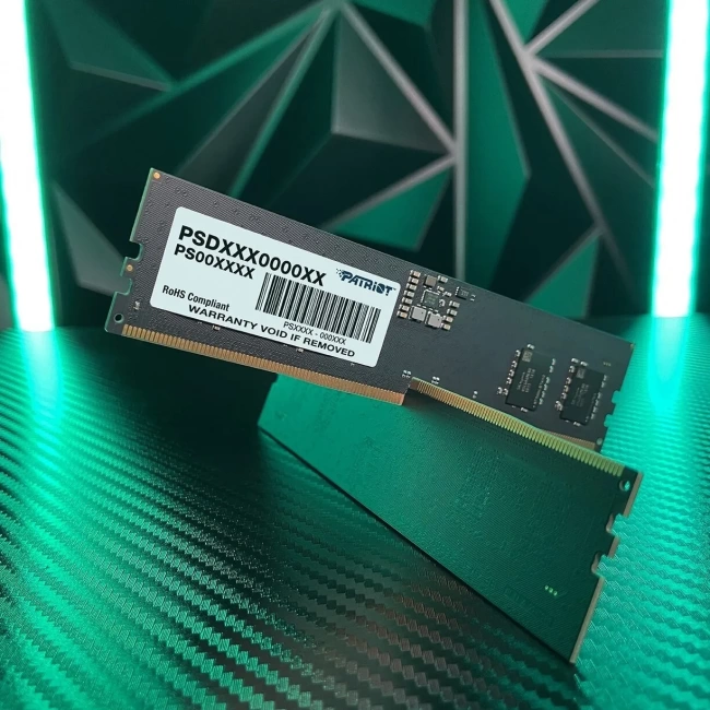 Оперативная память DDR5 16 ГБ 5600 МГц Patriot Signature (PSD516G560081) модулей 1 шт. купить! 