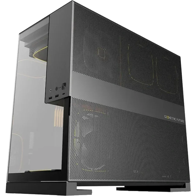 Игровой компьютер 989968 (Core i7-12700F 2.1 ГГц/Intel Z790/32 ГБ DDR5 6 ГГц/1024 ГБ SSD/RTX 5070 Ti 16 ГБ/Wi-Fi/850W/Geometric Future Model 5 ARGB Black Gray) - купить по выгодной цене!