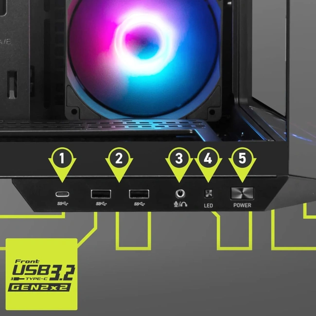 Игровой компьютер 678143 ( Ryzen 9 7950X 4.5 ГГц/X670/32 ГБ DDR5 4.8 ГГц/512 ГБ SSD/GeForce RTX 4060 Ti /Блок 850W/Корпус MSI MAG Pano 100R PZ Black/Win 10 Pro Trial) - купить по выгодной цене!