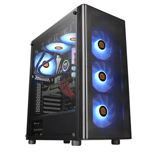 Компьютерный корпус Thermaltake V200 TG RGB Black CA-1K8-00M1WN-01 купить! 