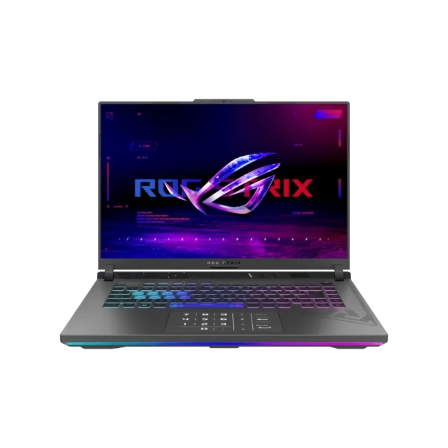 Ноутбук Asus ROG Strix G16 G614PP-WH94 (AMD Ryzen 9 8940HX/16" 1920x1200/16Gb/1Tb SSD/NVIDIA GeForce RTX 5070 8Gb/Win 11 Home) Gray - фото