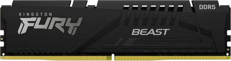Оперативная память DDR5 32 ГБ 5600 МГц Kingston FURY Beast Black (KF556C40BB-32) Модулей 1 шт. купить по выгодной цене! 