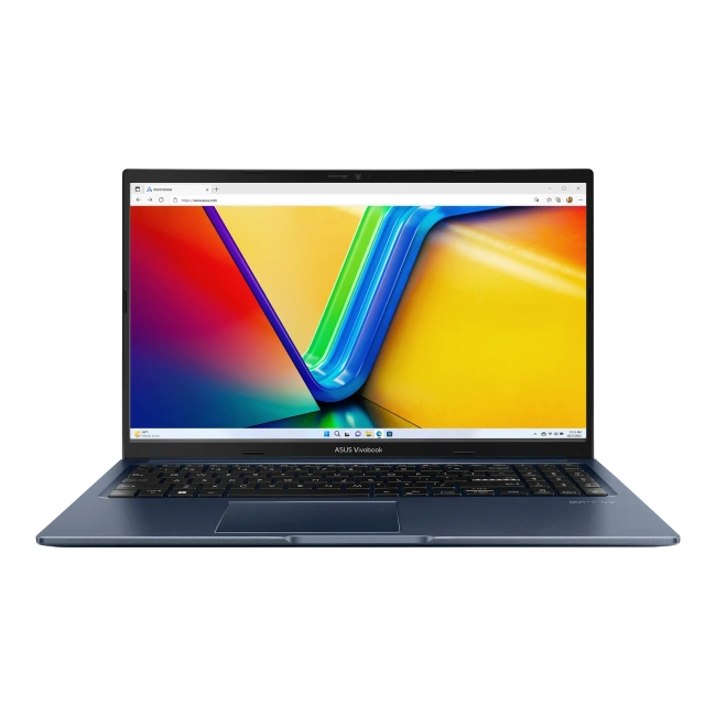 Ноутбук Asus VivoBook M1502QA-BQ165 (AMD Ryzen 7 5800H/15.6"/1920x1080/16Gb/512Gb SSD/no OS) Синий - фото