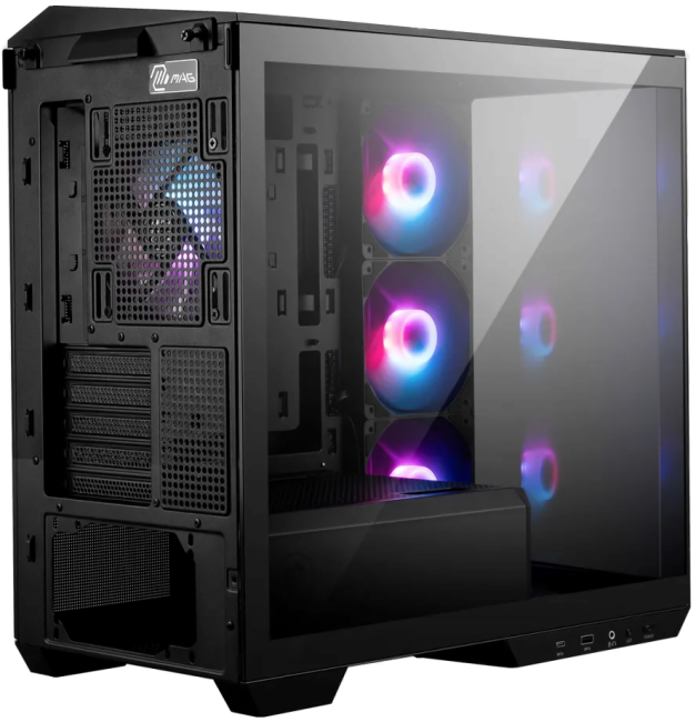 Компьютерный корпус MSI MAG Pano M100R PZ TG ARGB Black (306-7G24R25-HH9) купить! 