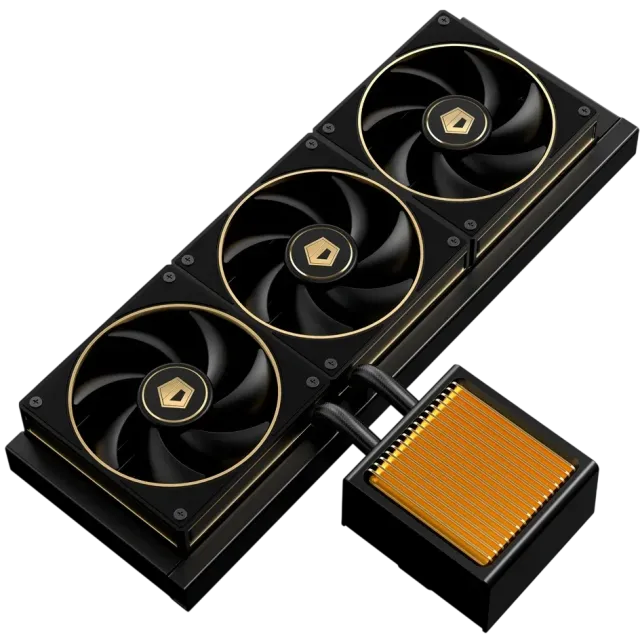СЖО ID-COOLING DX360 GDL Black/Gold купить! 