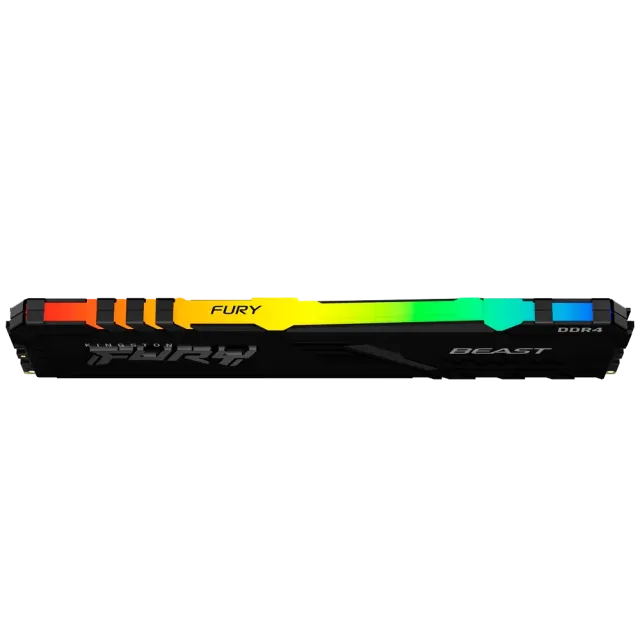 Оперативная память DDR4 16 ГБ 2666 МГц Kingston FURY Beast RGB Black (KF426C16BB1A/16) модулей 1 шт. купить! 