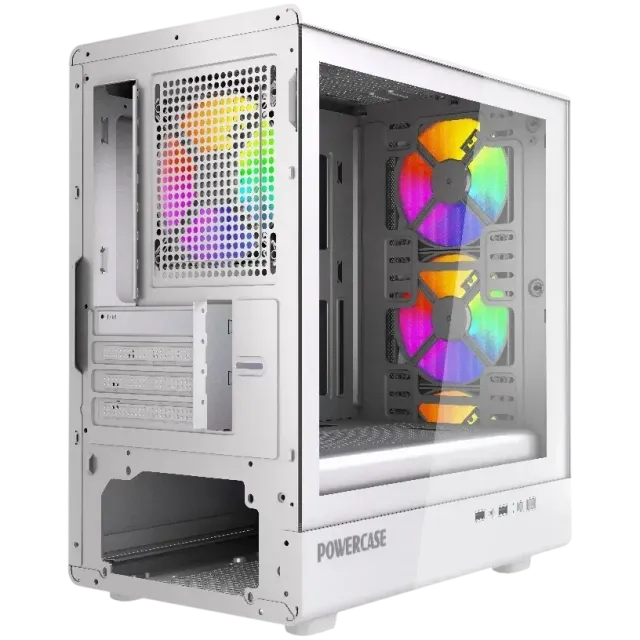 Компьютерный корпус Powercase Mistral Micro C4W ARGB White (CMMCW-A4) купить! 