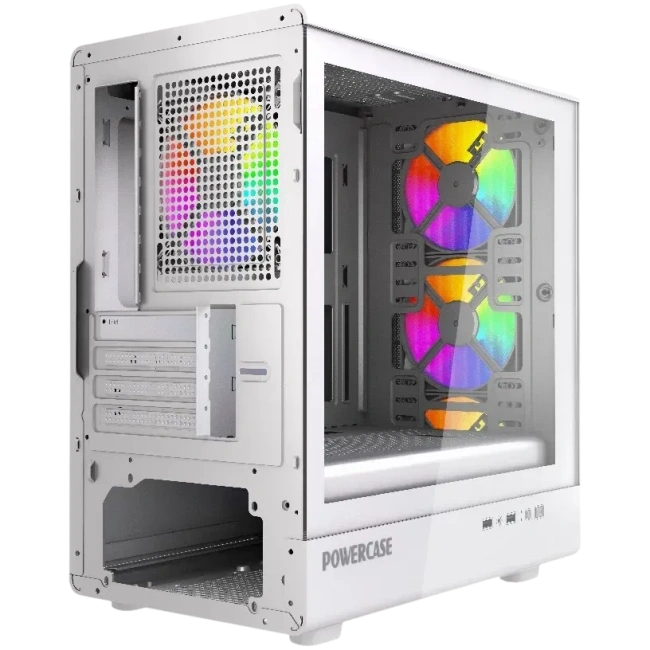 Компьютерный корпус Powercase Mistral Micro C4W ARGB White (CMMCW-A4) купить! 