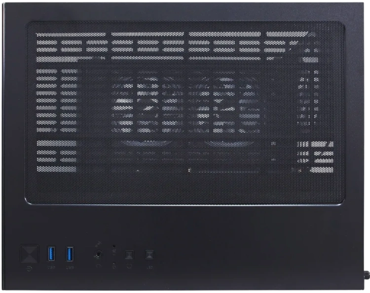 Компьютерный корпус 1STPLAYER MEGAVIEW MV5-TP ARGB Black (MV5-TP-BK-2FC7R-1FC7) купить! 