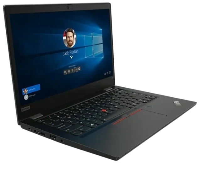 Ноутбук Lenovo ThinkPad L13 Yoga Gen2 (Ryzen 5 Pro 5650U 2.3GHz/13.3"/FHD/Touch/8GB/512GB SSD/Vega 7/Win 11 Pro) Black - фото