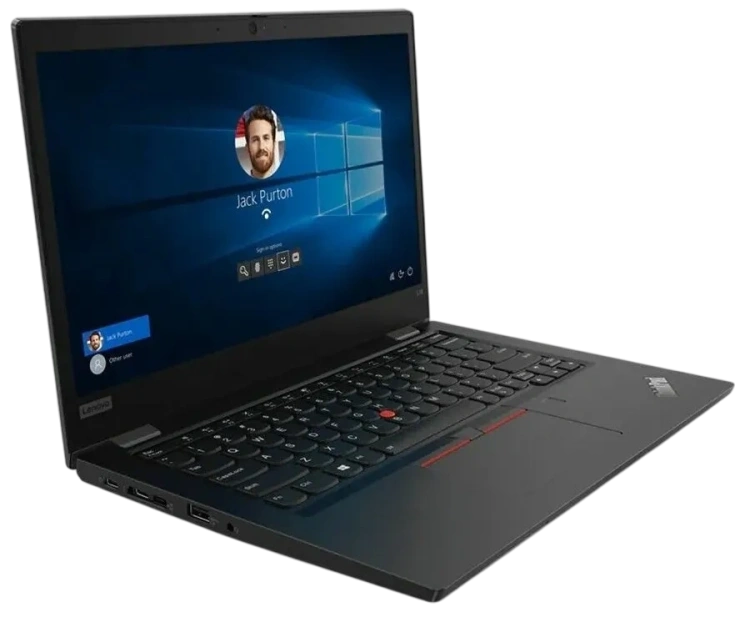 Ноутбук Lenovo ThinkPad L13 Yoga Gen2 (Ryzen 5 Pro 5650U 2.3GHz/13.3"/FHD/Touch/8GB/512GB SSD/Vega 7/Win 11 Pro) Black - фото
