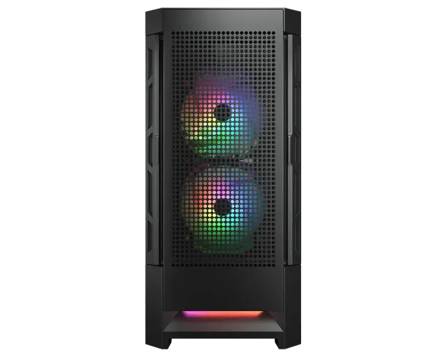Компьютерный корпус Cougar AIRFACE RGB TG (CGR-5ZD1B-AIR-RGB) Black купить! 