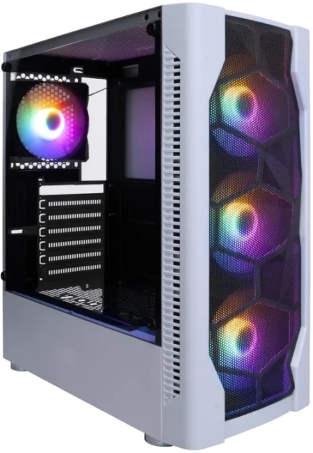 Компьютерный корпус 1STPLAYER DK D4 FRGB White (D4-WH-4F1) купить! 