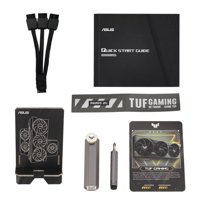 Видеокарта ASUS TUF Gaming GeForce RTX 4080 OC 16GB (TUF-RTX4080-O16G-GAMING), Retail купить! 
