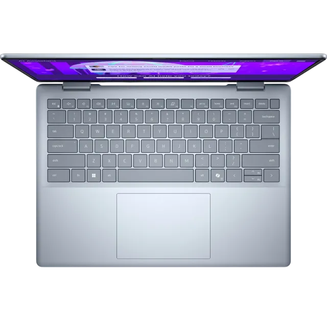 Ноутбук Dell 14 Plus DB14250 (Ultra 7 256V/14" 2560x1600 120Hz/16Gb/1Tb SSD/Intel Arc 140V GPU/Wi-Fi 7/BT/Win 11 Home) Ice Blue - фото