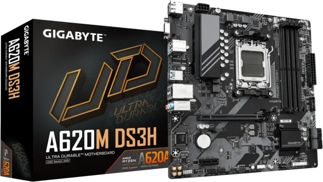 Материнская плата Gigabyte A620M DS3H 2.0 купить! 