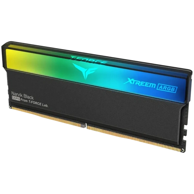 Оперативная память 32 Gb 6400 MHz Team Group T-FORCE Xtreem ARGB Narvik Black (FF9D532G6400HC32ADC01) купить! 