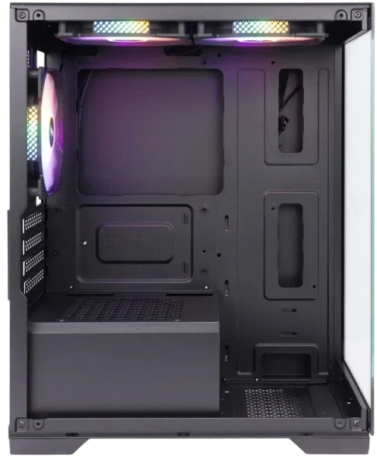 Компьютерный корпус 1STPLAYER MIKU Mi2 LED Black (FP_Mi2-BK-3F1) купить! 