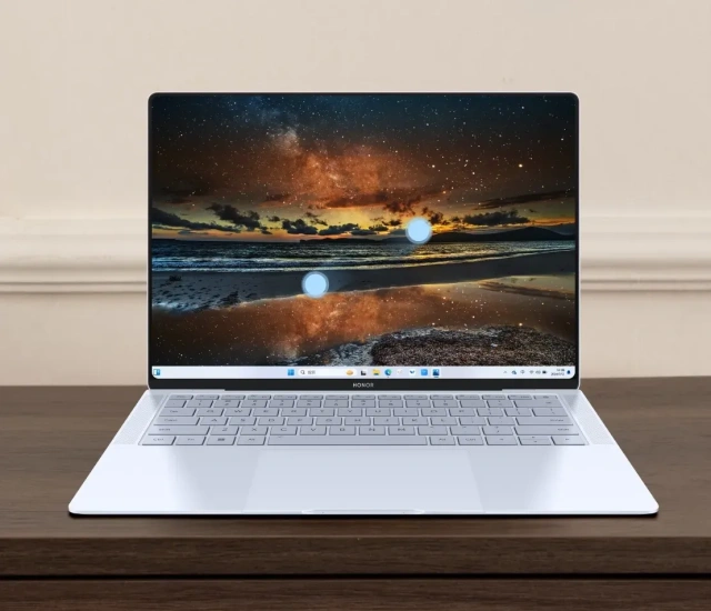 Ноутбук HONOR MagicBook Art 14 2025 (Core Ultra 7 255H/14.6"/3K/OLED/32Gb/4Tb SSD/Win 11 H) 5301APSW White - фото