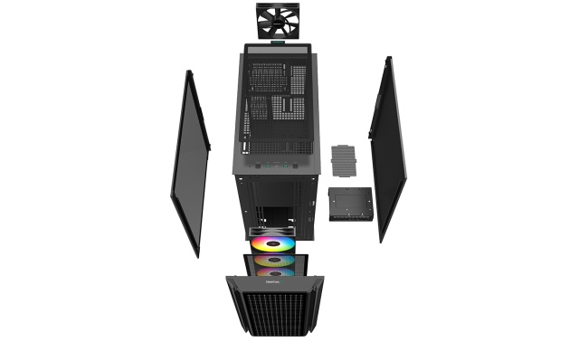 Компьютерный корпус Deepcool CG540 (R-CG540-BKAGE4-G-1)черный купить! 