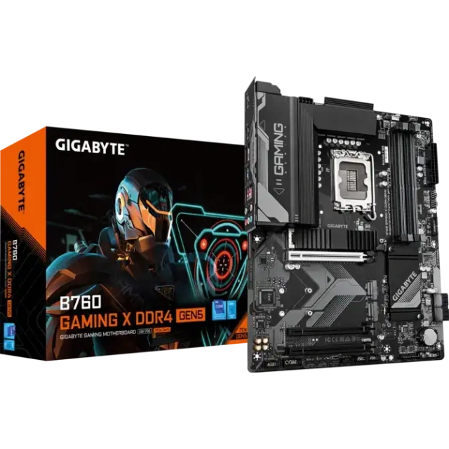 Материнская плата Gigabyte B760 GAMING X D4 GEN5 купить! 