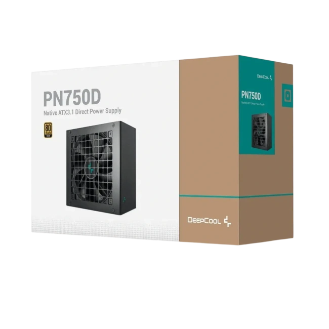 Блок питания Deepcool 750W PN750D (R-PN750D-FC0B-EU-V2) 16 Pin (PCIe 5.0 Connector Cable Details) купить! 